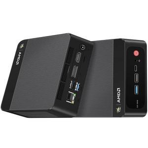 Beelink SER5 Max 미니 PC, AMD Ryzen 7 6800U(최대 4.7GHz, 8C/16T), 32G LPDDR5 RAM 1TB M.2 PCIe4.0 SSD 데스크톱 컴퓨터, Micro PC 4K 트리플 디스플레이/WiFi 6/BT5.2, 사무실/학교/게임