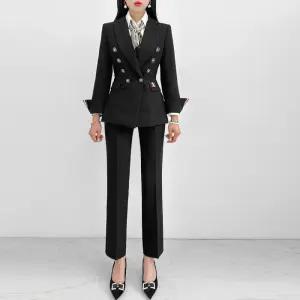 금찌 카덴 4단 버튼 자켓 슬랙스 세트 SET371 G