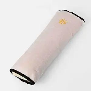 자동차 안전벨트 커버 가드 목 베개 패드 베이지 자동차안전벨트커버 카시트벨트커버