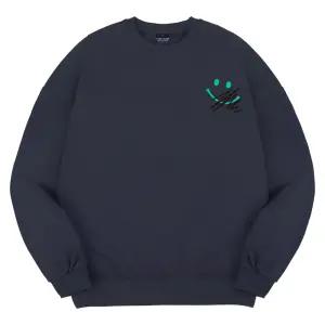 엘런아시 그래피티스마일 오버핏 맨투맨