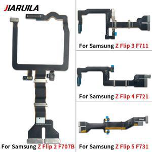 삼성 Z 플립 2 3 4 5 F1707B F711 F700 커넥터 LCD 디스플레이 플렉스 케이블 수리 부품에 대한 NEW 메인
