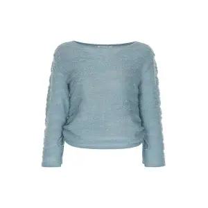 [올리브데올리브] OE5WP954 슬럽보트넥 스트링 조절 니트 풀오버