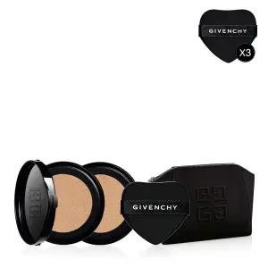 [롯데백화점]지방시 [11] PL 글로우 쿠션 리필 듀오 세트(+블랙 미니 파우치+하트 퍼프 3개 증정)