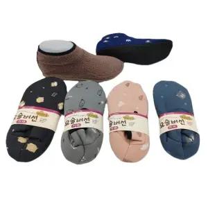 VIC 예쁜양말 요술버선 캐쥬얼 기모카바덧신(5켤레) 덧버선 양말