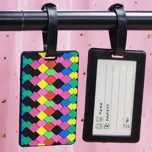 네임택 캐리어 가방 여행 분실방지 실리콘 이름표