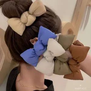 [하프클럽/]패딩 퐁실한 리본 겨울 헤어곱창 머리끈 헤어끈