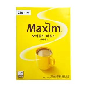 맥심 모카골드 마일드 커피믹스 250T x 4개