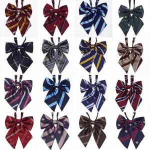 사선라인 여자 리본넥타이 시즌1 교복 교복넥타이 넥타이 정장넥타이