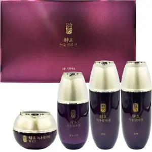 수려한 효 녹용콜라겐 기초세트 여성기초화장품 4종, 1세트