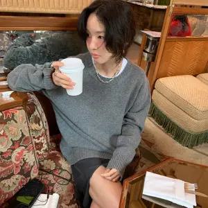 [메이비베이비] [Dearest] Mast Knit (그레이)