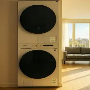 삼성전자 비스포크 AI 원바디 WF2522HDEEA 그레이지 (WF25CB8790EE+DV22DB8770EE)