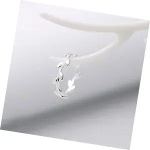 특별한악세서리 내츄럴 올리브 나무 모던 심플 실버 반지 AC1611 S925