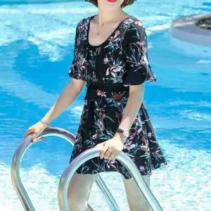 엄마수영복 40대 아줌마 빅사이즈 원피스 실내 실외 수영장