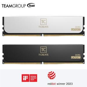 TEAMGROUP T-CREATE EXPERT 오버클로킹 10L DDR5 32GB(2x16GB) 6000MHz CL30 Intel XMP 3.0 및 AMD EXPO 호