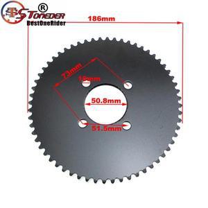 스톤 더 35 체인 60T 미니 소형 자전거 용 리어 스프로킷 Go Kart ATV Quad