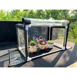 길고양이 비닐하우스 조립식 온실 온실장 미니하우스 가정용 비닐 단열