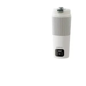 휴대용 커피 포트 미니 온도조절 충전식 보온 가열 USB