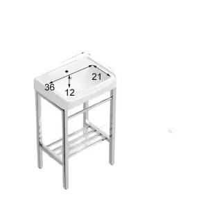 간이 하부장 세면기 무타공 이동식 욕실 스탠드 소형