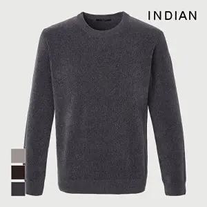 [인디안][INDIAN] 셔닐얀 솔리드 라운드넥_MIVBR3W9381