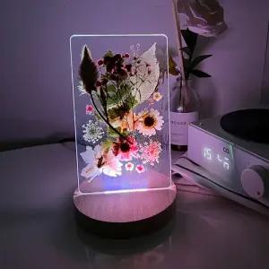 LED 압화 무드등 만들기 1인세트