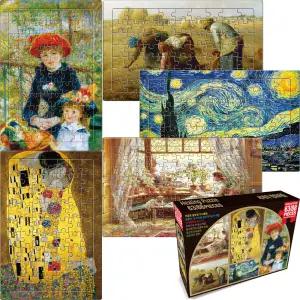 퍼즐샵 어르신 치매예방 판퍼즐5종 88P 63P 명화 두자매 키스 만종 별빛 독서