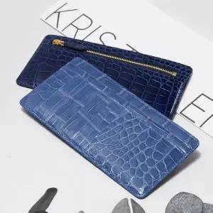 [크리스탈렌] 악어지갑 라미 (Lamy) 악어가죽 카드 장지갑