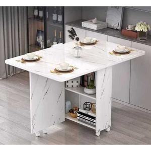 이동식 식탁 원탁 대형 책상 사이즈 1600 바퀴달린 확장형