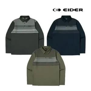 매장정품 아이더남성 겨울 카라 선염 긴팔 폴로 티셔츠 DMW24281 1408085