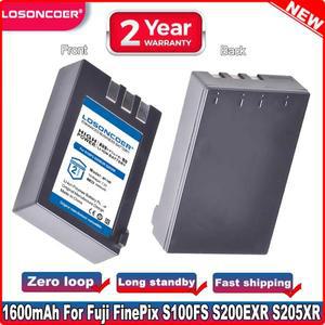 LOSONCOER-후지 필름 배터리 1600mAh NP140 및 후지 S100FS S200EXR 카메라 용 mAh