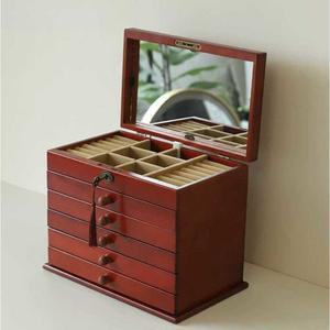 원목 엔틱 쥬얼리 수납함 악세서리보관함 보석함