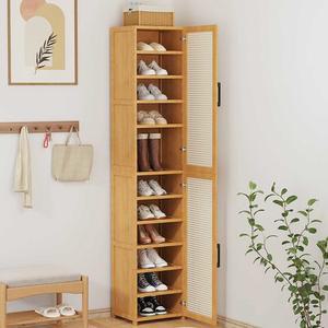 원목 신발장 타입 원룸 틈새 정리대 좁은현관 학원