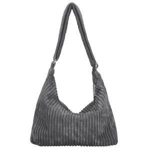 울리스티 여성 코듀로이 호보백 조절 스트랩 숄더백 크로스바디백 캐주얼 핸드백 토트백