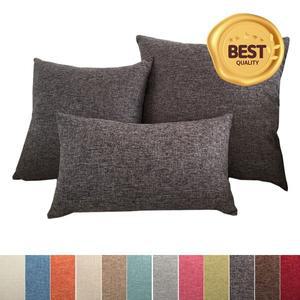 100% 호환 소파 쿠션 커버 30x50/40x40/45x45/40x60/50x50/55x55/60x60cm 홈 호텔 장식 던지기 베개 케이스