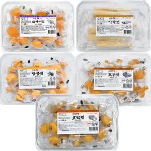 우진엿 호박엿 가락엿 땅콩엿 호두엿 도라지엿 120g 국산 수제 전통엿