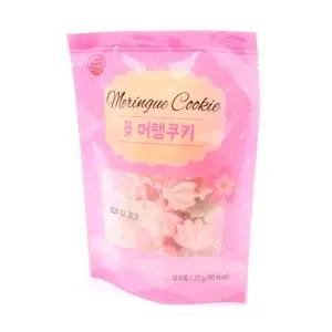 꽃 머랭쿠키 20g(1박 12개입) 26.05.09고급 간식 과자 디저트 봉지 예쁜 어린이 키즈 선물용