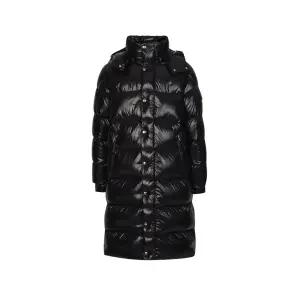 25FW 하노베리안 HANOVERIAN 로고 패치 롱 패딩자켓 블랙 1C000 06 C0081 999