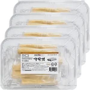 우진엿 가락엿 130g 4개 국산 수제 전통엿