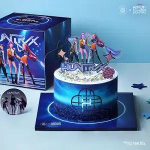 [파리바게뜨] 케이팝 데몬 헌터스 콜라보, 헌트릭스 케이크