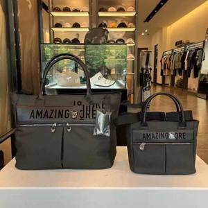 AMAZINGCRE 남녀공용 동일한 골프 핸드백 야외 숄더 크로스바디 패션 보관 가방 2025