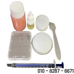 실리콘 고무 지문 인쇄 필름 손가락 플립 금형 반투명 DIY 자체 제작 펀치 카드 패턴 내구성 도구 세트