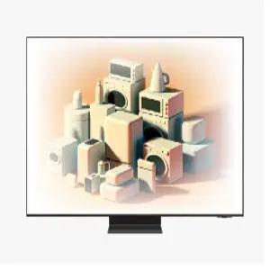 삼성전자 Crystal UHD KU65UF8030FXKR 스탠드형 (G)