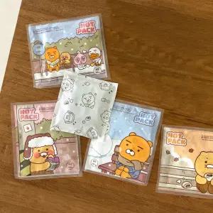 카카오 춘식이 핫팩 대용량 10개입 군용 어린이 포켓용 손난로 국내 휴대용
