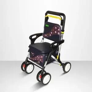 고품질 케어맥스 실버플라이 보행보조차 CW-SP300 NEW GOLD 지팡이 (WE29BA1)