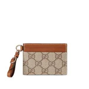 [국내배송]  카드지갑 GG 스트랩 여성 819121