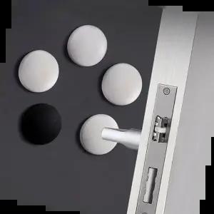 방문스토퍼 접착식 문콕방지 쿠션 블랙 화이트 도어쿠션