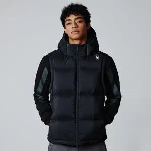 [롯데백화점]스파이더 볼륨 다운 베스트 SPIWCNDV301UBLK