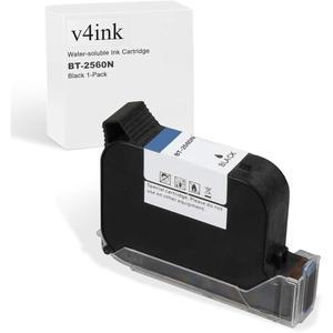 수용성 프린트헤드 카트리지 BT 1팩 5인치 BT BT Bentsai 2560N HH6105B3 블랙 잉크젯 프린터 v4ink 교체용 HH6105B2 잉크 휴대용
