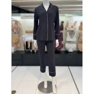 [갤러리아] 바바라 시그니처 마이크로 모달 여성 파자마세트 AW4617B-BK