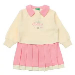 [갤러리아] 베네통키즈G  D플리츠피케원피스 QAOP01541 IV