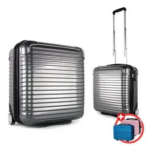 기내용 18인치 여행 가방 하드캐리어 실버 + 미니가방